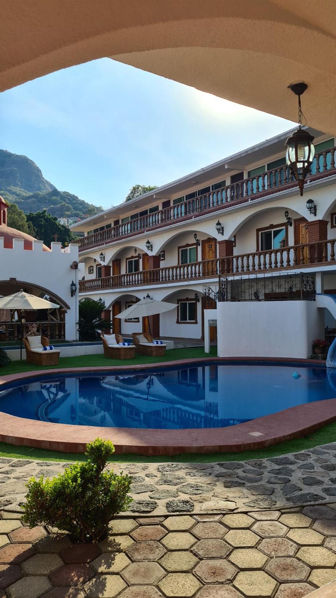 Hotel Leyenda Del Tepozteco Tepoztlán Exterior foto