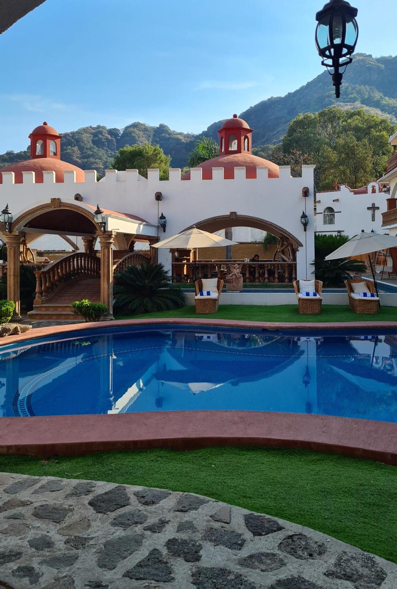 Hotel Leyenda Del Tepozteco Tepoztlán Exterior foto
