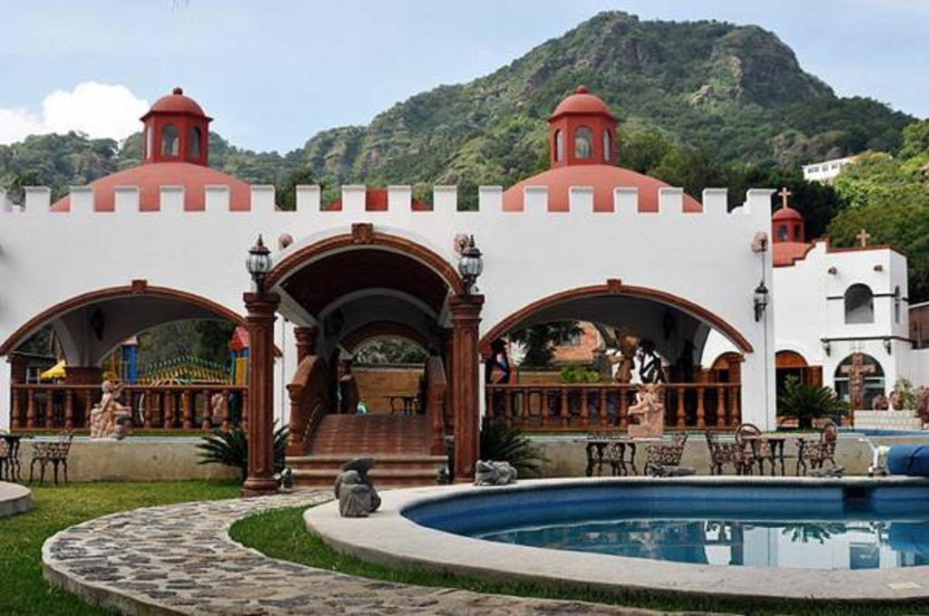 Hotel Leyenda Del Tepozteco Tepoztlán Exterior foto